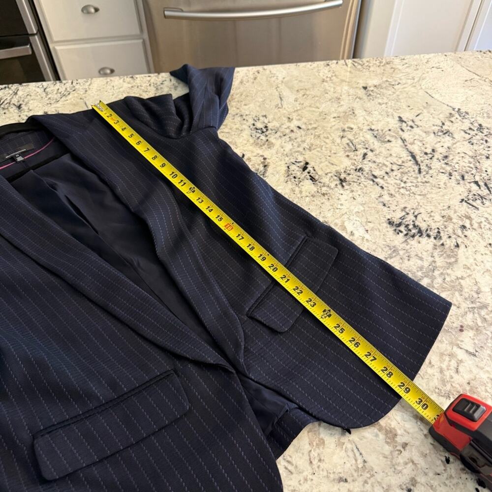 White House Black Market The Relaxed Blazer Striped 14 570357780 - Picture 11 of 16